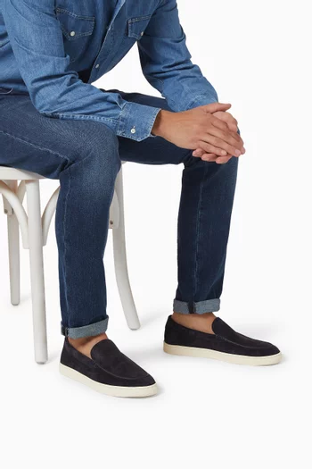 Loafers in Suede