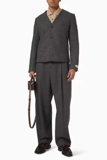 La Veste Sera in Virgin Wool-blend