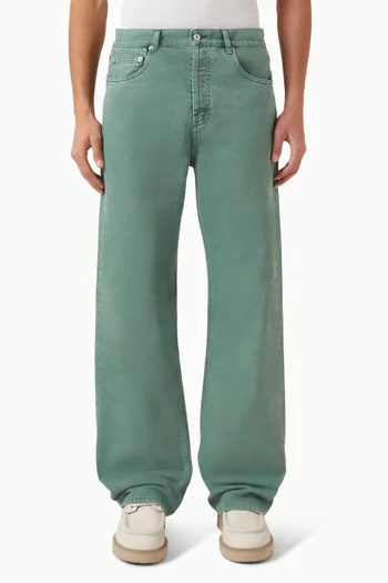 Le De Nimes Droit Jeans in Denim