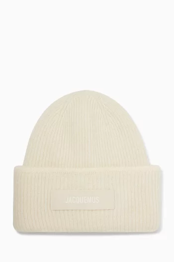 Le Bonnet Gros Grain Beanie in Wool-blend