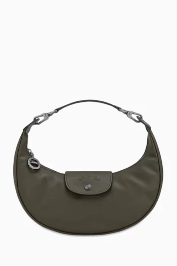 Small Le Pliage Xtra Hobo Bag in Leather