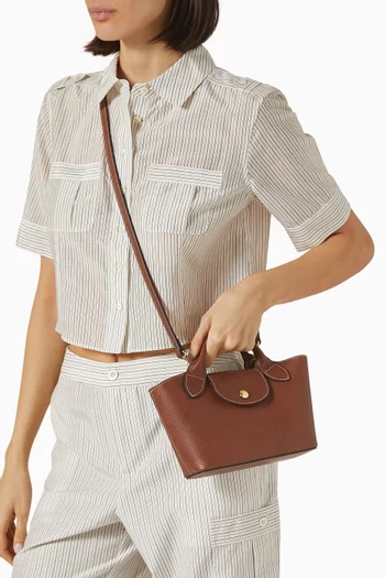XS Epure Tote Bag in Leather