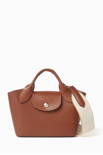 XS Épure Tote Bag in Leather