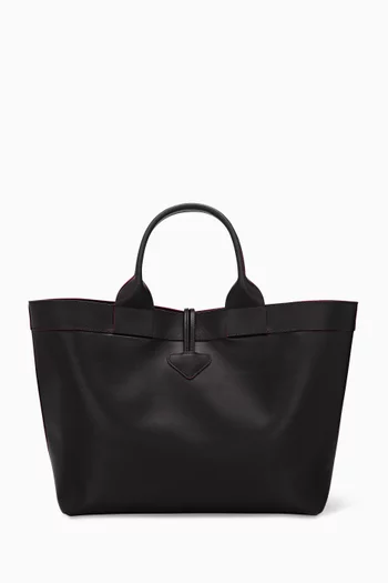 Large Le Roseau Tote Bag in Leather