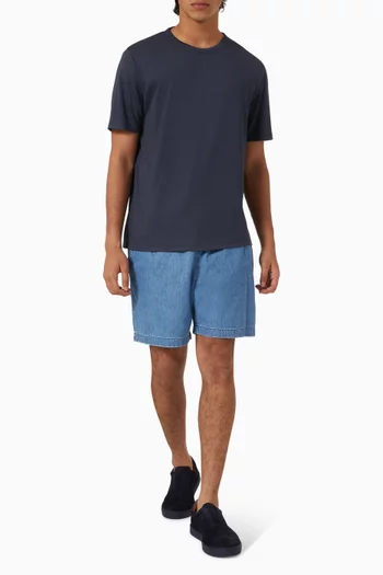 Essential T-shirt in Anemone Modal Jersey