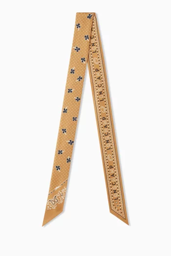 French Bandana Headband in Silk