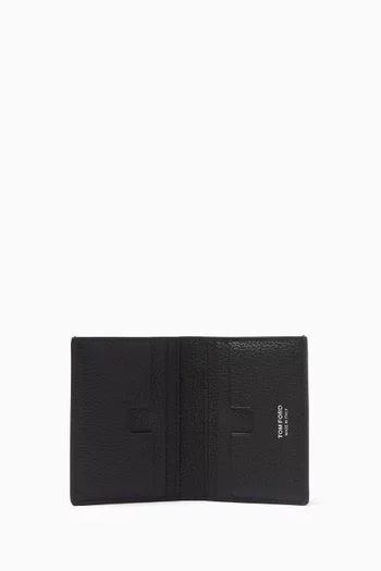 Bifold Card Case in Leather