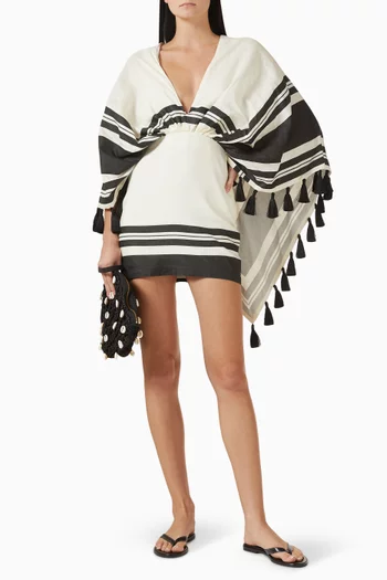 Viento Suave Mini Dress in Linen