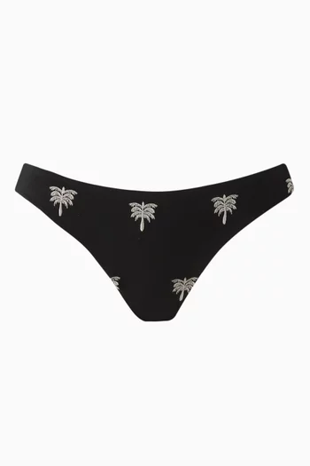 Guava Embroidered Bikini Briefs