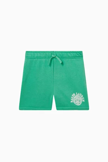 Logo Shorts in Cotton