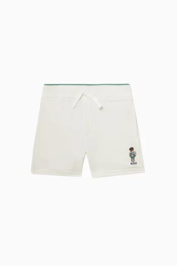 Polo Bear Shorts in Cotton Fleece