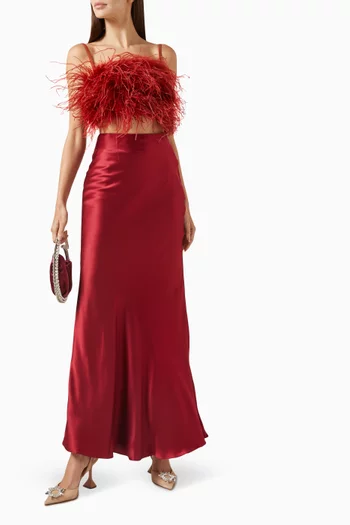 Prisma Etereo Feathered Top