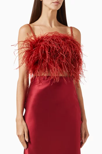 Prisma Etereo Feathered Top