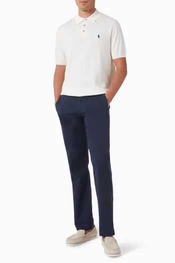 Embroidered Logo Polo Shirt