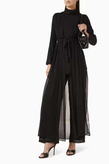 Helen Textured Pants Set in Chiffon