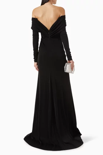 Thelma Gown in Viscose Jersey
