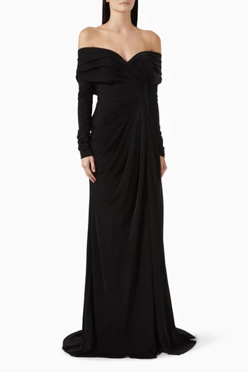 Thelma Gown in Viscose Jersey