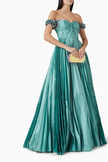 Shea Off-shoulder Gown
