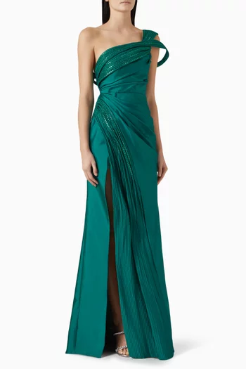 Tiare Gown in Taffeta