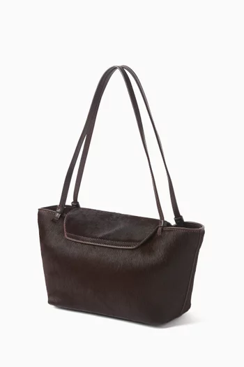 حقيبة يد كورير جلد لامع