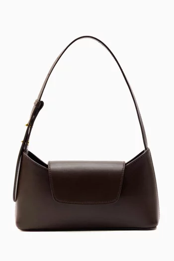 حقيبة كتف بتصميم ظرف جلد