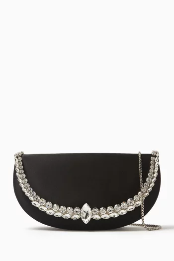 Riviera Clutch in Satin