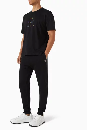 Zebra Slim-fit Sweatpants in Organic Cotton