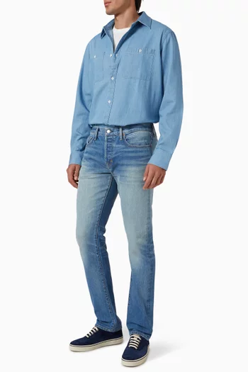 Relaxed-fit Overshirt in Denim