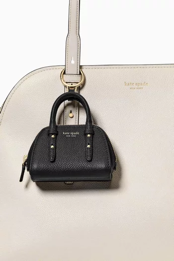 حلية نانو بتصميم حقيبة يد جلد