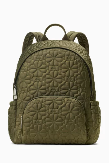 Tilly Backpack in Quilted Nylon
