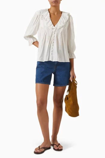 Raye 6" Jean Shorts in Denim