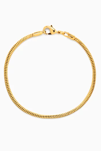 Bali Bracelet in Gold-plated Metal