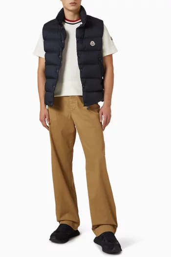 Tibb Down Vest in Nylon