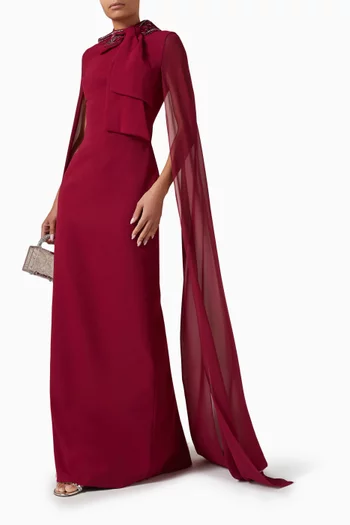 Lucretia Gown in Crepe