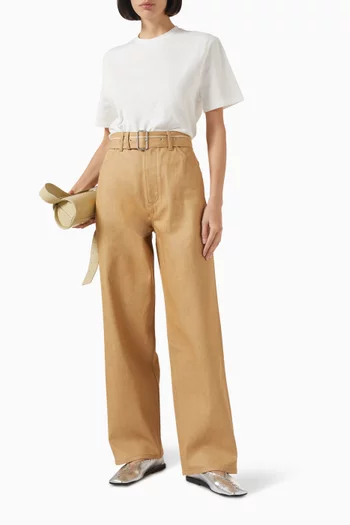 Printed T-shirt in Cotton