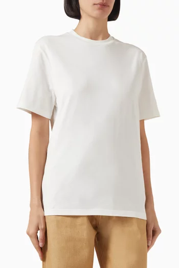 Printed T-shirt in Cotton