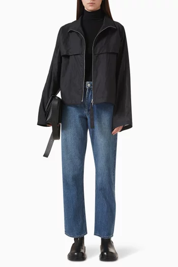 Boxy-fit Blouson Jacket