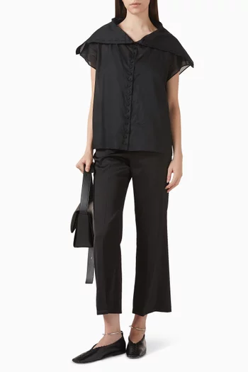 Cape Top in Organic Cotton Poplin