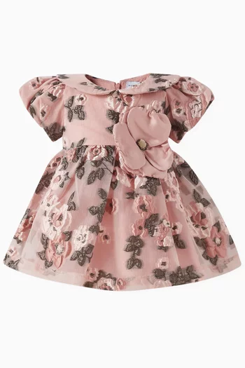 Floral Embroidered Dress