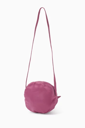 3D Orchid Shoulder Bag