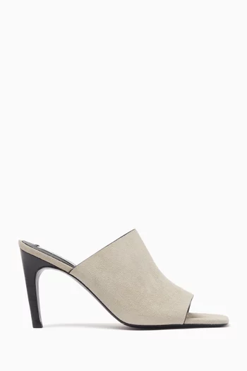 Bandeau 85 Mules in Suede