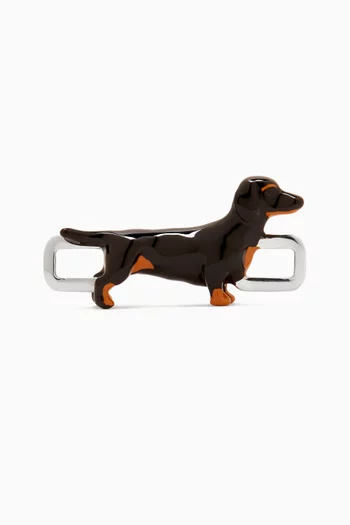 Dachshund Charm in Sterling Silver