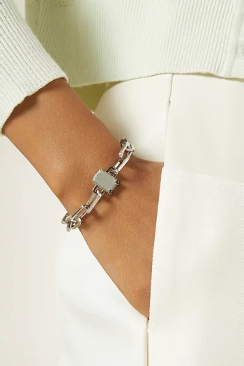 Suitcase Charm in Sterling Silver