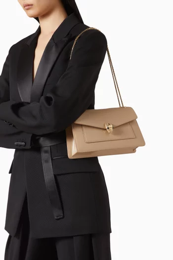 حقيبة كتف سيربينتي فوريفر جلد