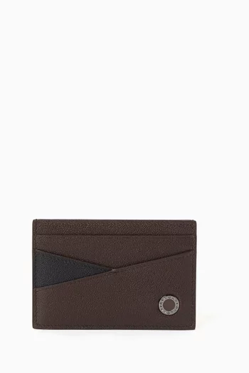 Bvlgari Bvlgari Card Holder in Leather