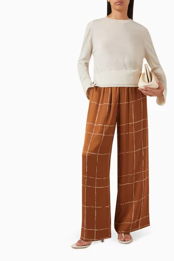 Halsey Wide-leg Pants in Viscose