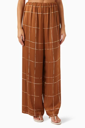Halsey Wide-leg Pants in Viscose