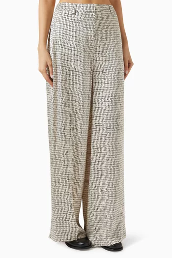 Ellis Printed Pants in Viscose