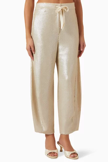 Shane Sequin-embellished Pants
