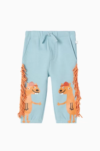 Squirrel Sweatpants in Cotton